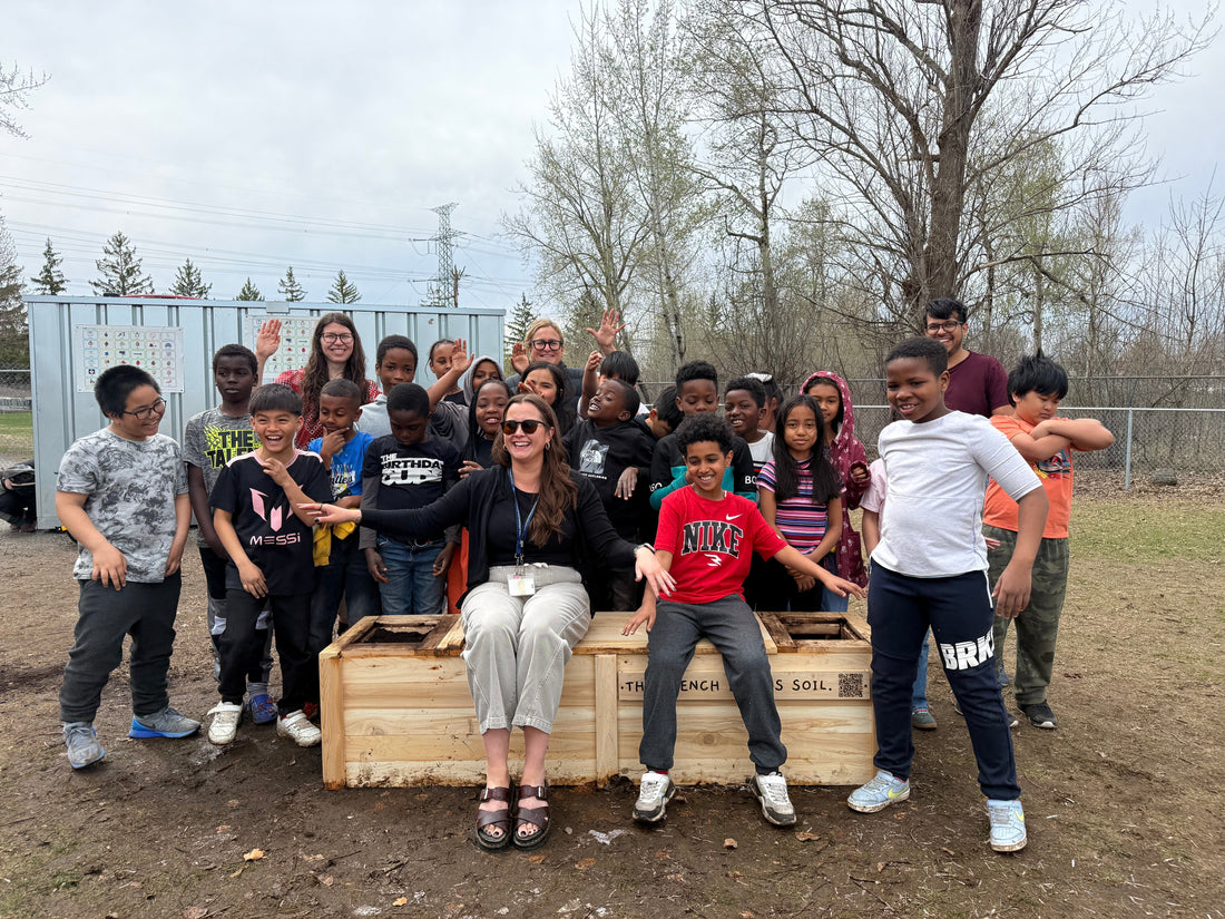 Bench Of Life installation at Prince of Peace School